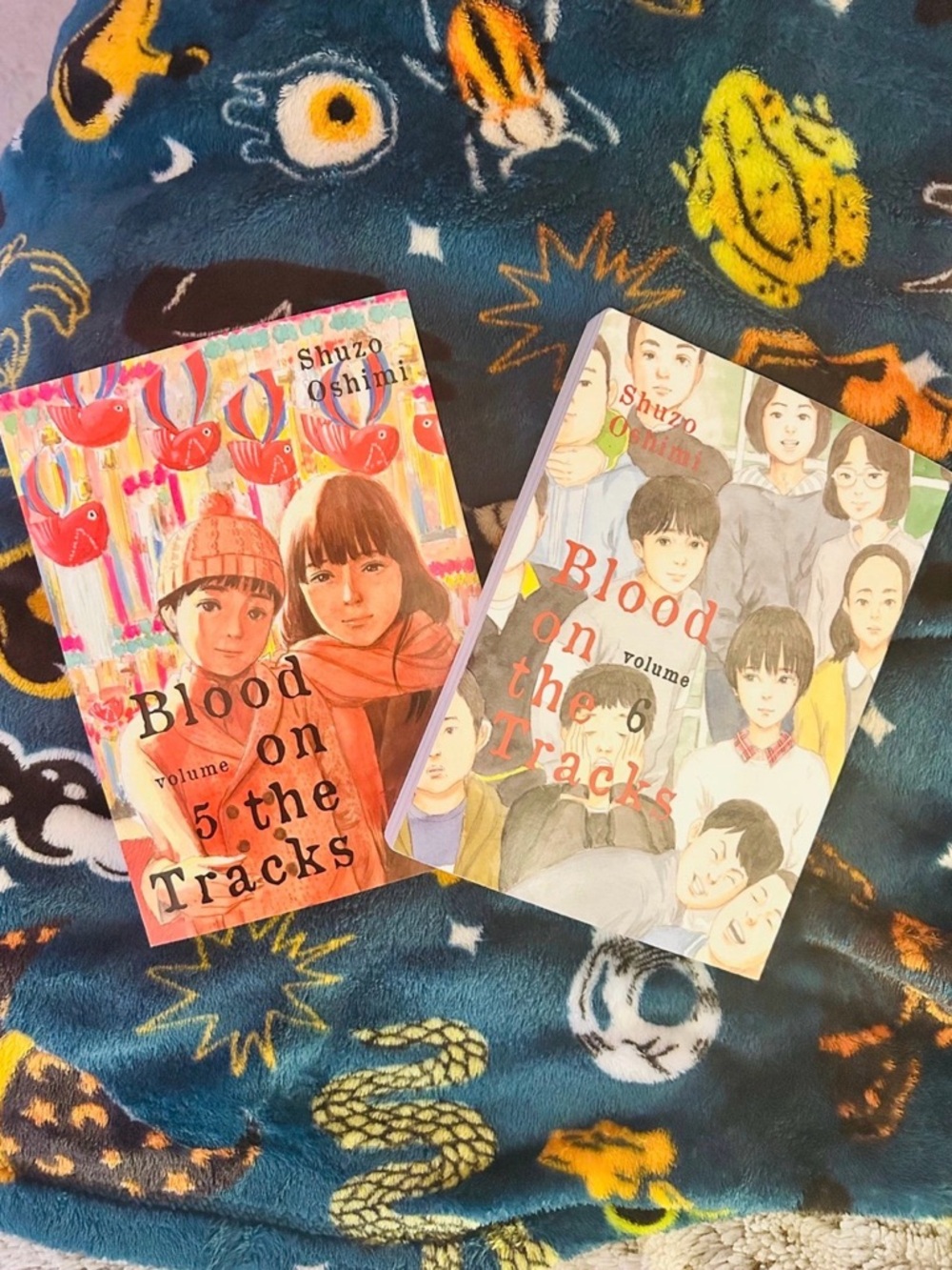 Blood on the Tracks Vol. 5 & 6 Manga Paperback Set - Multicolor